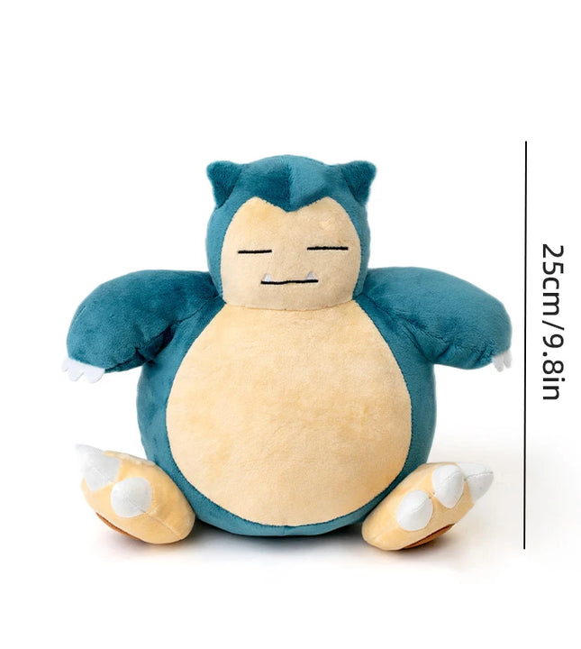 Pokemon Kawaii Snorlax Stuffed Toys Cartoon&Cute Plush Dolls Throw Pillow Birthday Gift  For Kids Friends Boys Home Decoration