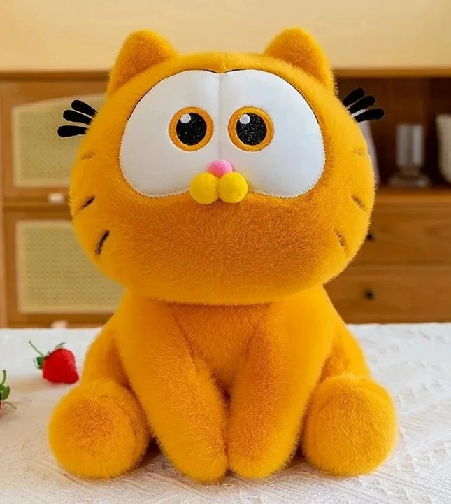 25CM Garfield Stuffed Plush Doll Kawaii Plushie Toy Cartoon Anime Cat Plush Decoration Gift