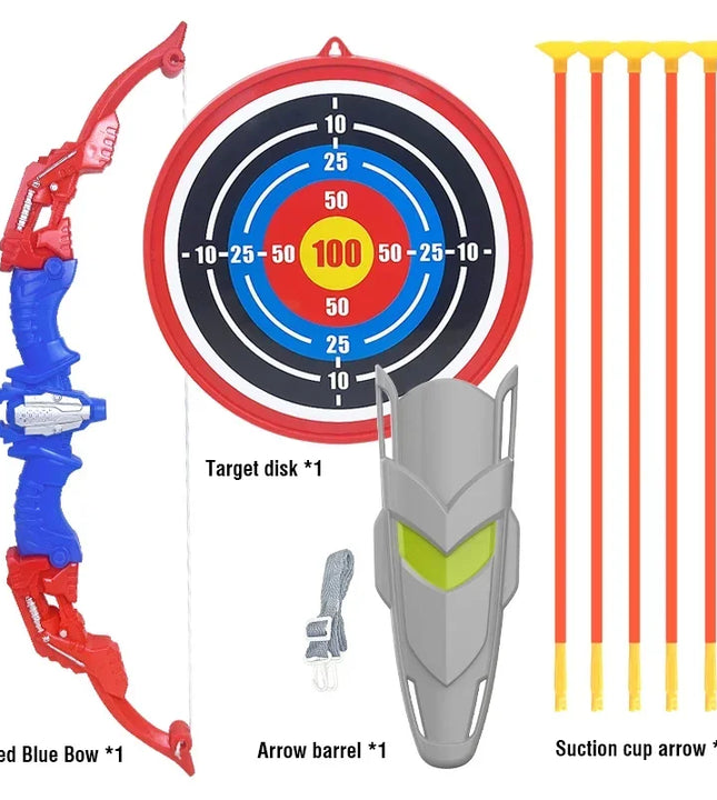 Kids Archery Set Bow and Arrows Shooting Games for Children Recurve Indoor Outdoor for Kids Toy Hunting Interactive Gifts Boys