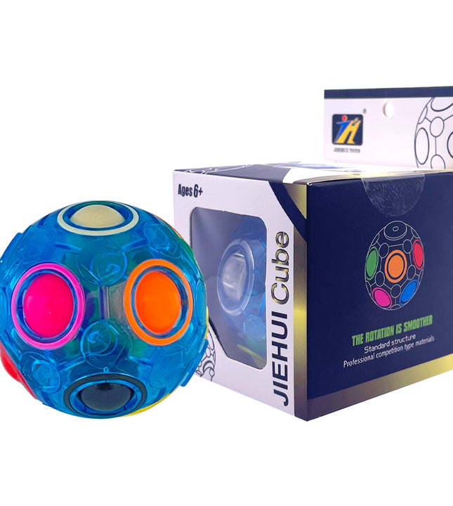 Zummy Puzzle Ball Brain Teasers for Kids Ages 6+, Fidget Travel Toy