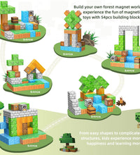 Magnetic Building Blocks, Gift for Girls Boys Toys Age 4-6 5-7 8-13 STEM Fidget Building Cube Sensory Kids Games