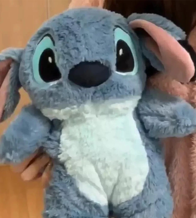 Stitch Angel Lotso Plush Hand Warm Bottle Hot Water Bottles Kawaii Soft Winter Portable Warm Hand Bag Anime Toys Christmas Gift