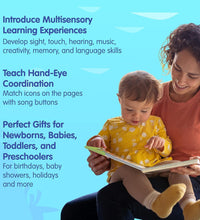 Baby Shark Sing-Alongs 10 Button Sound Book | Baby Shark Toys | Learning & Education Toys | Interactive Baby Books for Toddlers 1-3 | Gifts for Boys & Girls