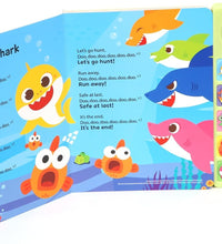 Baby Shark Sing-Alongs 10 Button Sound Book | Baby Shark Toys | Learning & Education Toys | Interactive Baby Books for Toddlers 1-3 | Gifts for Boys & Girls