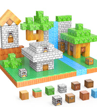 Magnetic Building Blocks, Gift for Girls Boys Toys Age 4-6 5-7 8-13 STEM Fidget Building Cube Sensory Kids Games