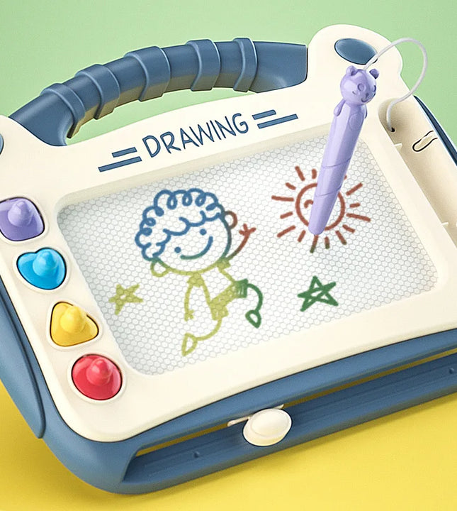 Children Cartoon Drawing Board Baby Puzzle Magnetic Writing Board Toy Graffiti Magnetic Drawing Board Montessori Toy for Kids
