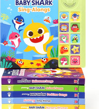 Baby Shark Sing-Alongs 10 Button Sound Book | Baby Shark Toys | Learning & Education Toys | Interactive Baby Books for Toddlers 1-3 | Gifts for Boys & Girls