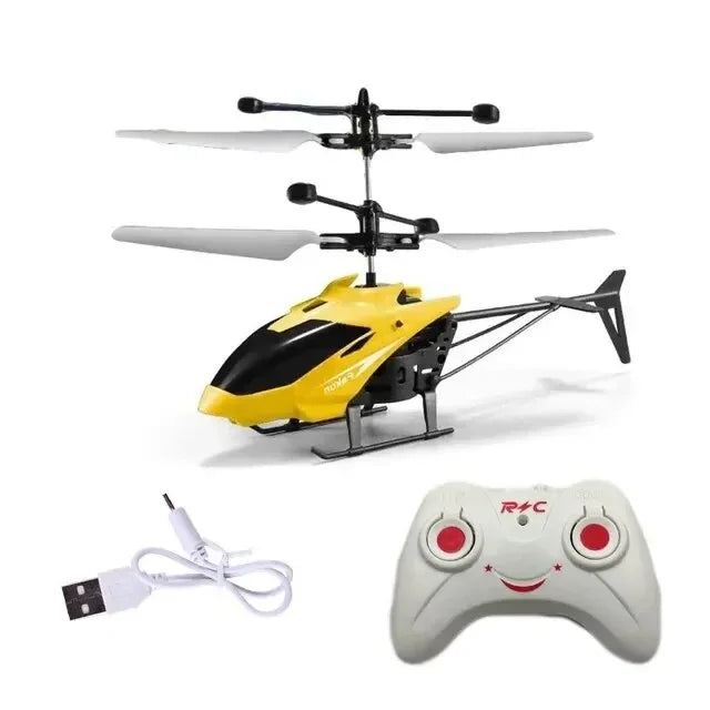 Mini RC Drone Rechargeable No Remote Control RC Helicopters Drone Toys Induction Hovering Safe Fall-resistant Rc Airplane