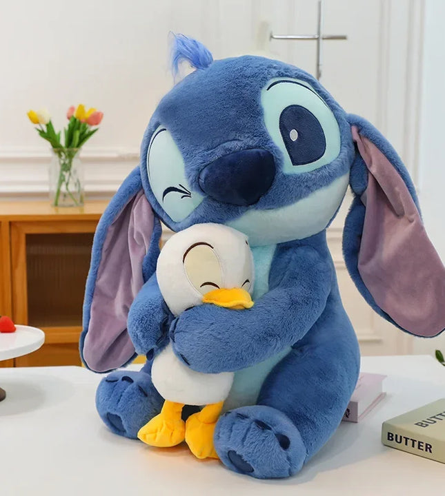30/45cm  Stitch Plush Toy - Cute Lilo & Stitch Doll,Kawaii Donald Duck Stuffed Animal,Soft Birthday Gift for Kids Children